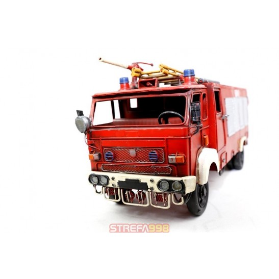 Replika samochodu strażackiego STAR 244 -  Wszystkie elementy ręcznie malowane - Repliki wozów
