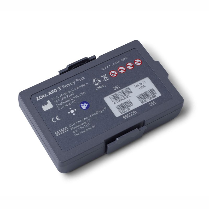 bateria do AED Zoll 3